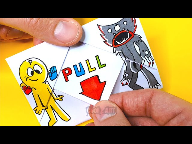 Awesome Paper Crafts & DO's & DONT's Killy Willy Huggy Wuggy And More To Try #CoolArt