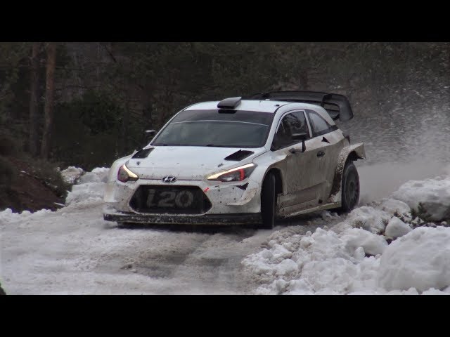 Dani Sordo Snow Test | Hyundai i20 WRC pre Rally Monte-Carlo 2018 by Jaume Soler
