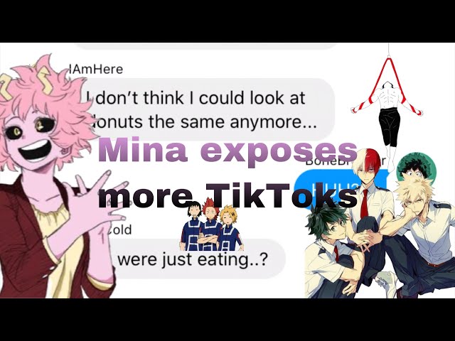 bnha/mha - texts | Mina exposes more TikToks