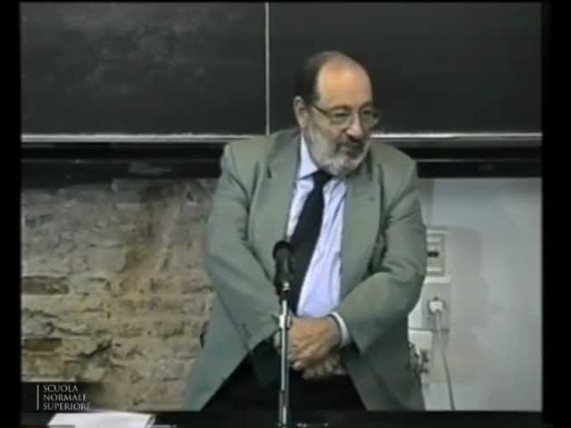 Umberto Eco in Normale, Riflessioni sulla traduzione - 16 maggio 2003