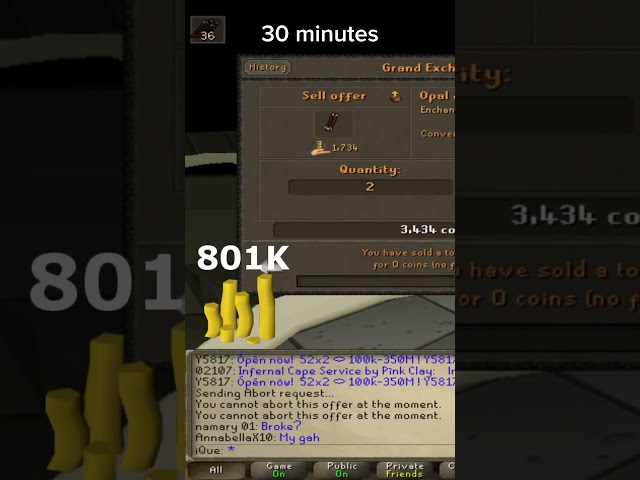 I Discovered the easiest money maker in Runescape 😨🤑