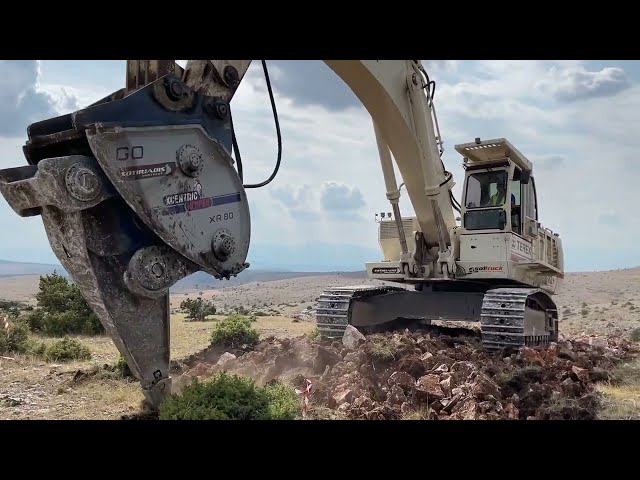 A Compilation Of Demolitions (Part 2) Hydraulic Hammers, Pulverizers, Rippers - Mega Machines Movie