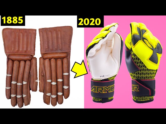 Evolution of Goalkeepers Gloves 1885 - 2020 | History of Goalkeeperֳ Gloves, Documentary
