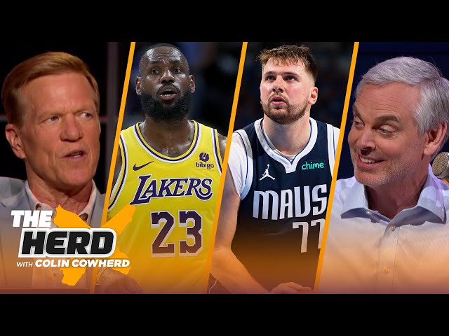 Thunder beat Mavericks in Game 1, Luka slump, Could LeBron coach the Lakers? | NBA | THE HERD