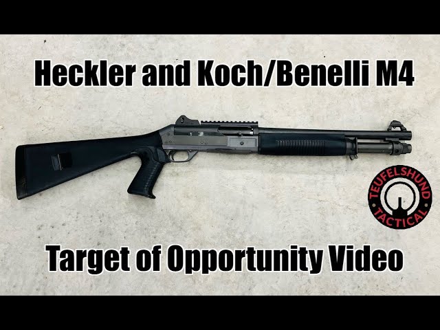H&K:Benelli M4 Target of Opportunity Video