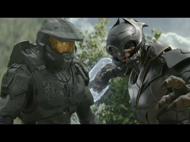 Master Chief VS Arbiter Var Gatanai Full Fight HD - Halo Season 2 Episode 8