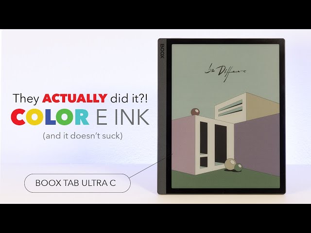 ONYX BOOX Tab Ultra C - FULL REVIEW - Color E Ink Tablet