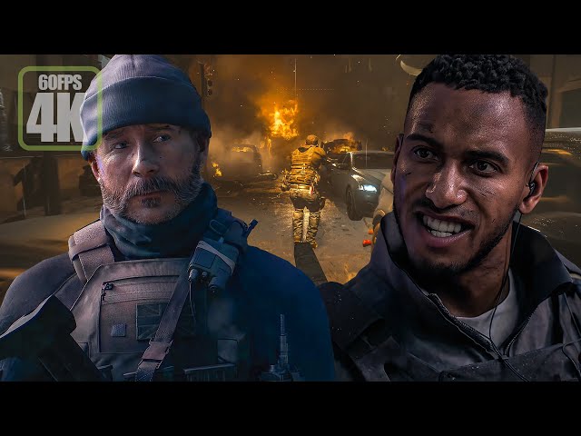 【4K60ᶠᵖˢ】Captain Price & Gaz Saved London from Terrorist Bombers | Call of Duty Modern Warfare 2019