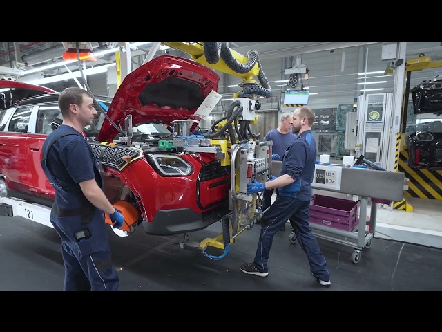 Produktion des MINI Countryman Electric im BMW Group Werk Leipzig
