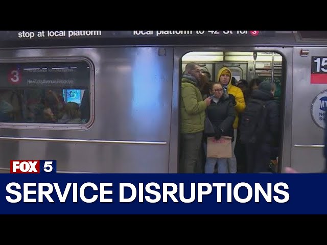 NYC subway derailment causes service disruptions