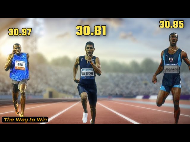 Speed Kings: Michael Johnson, Wayde Van Niekerk, Usain Bolt | 300m World Record Contention