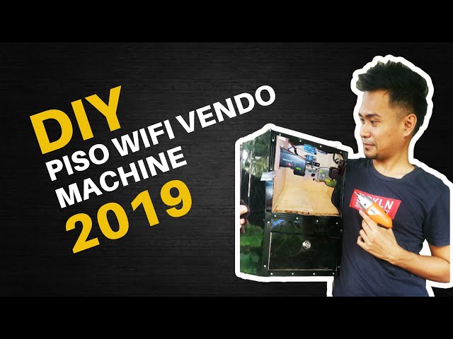 How to Make Piso Wifi Vendo Machine Step by Step