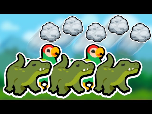 EVAPORATING my Enemies with Full Crocodile Spam in Super Auto Pets!