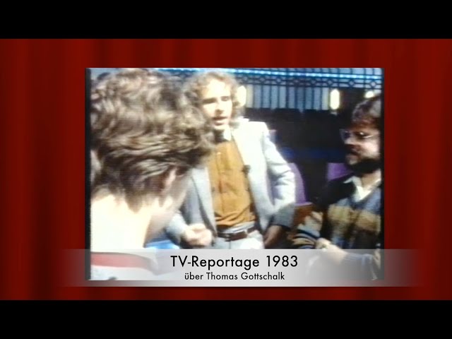 Aus dem Archiv! Dressler über Gottschalk 1983 in einer TV-Reportage