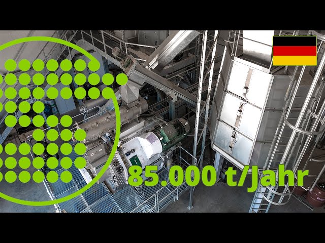 85.000t/Jahr Pelletierwerk auf der grünen Wiese - Holzpellets aus Deutschland