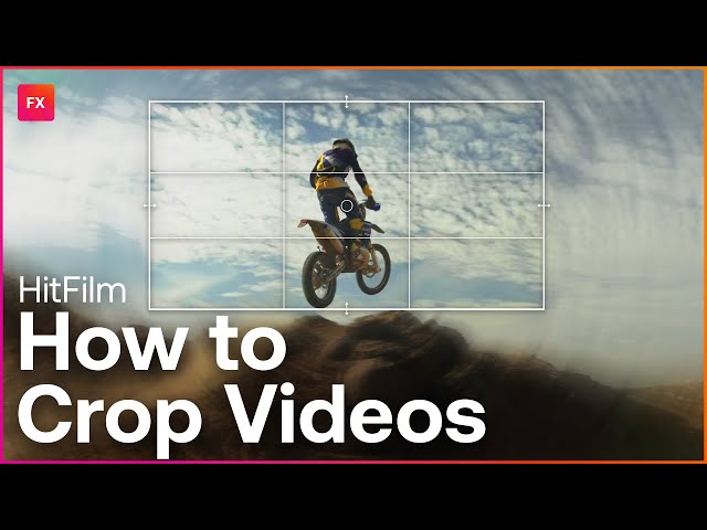 How to Crop videos in HitFilm | Editing Techniques