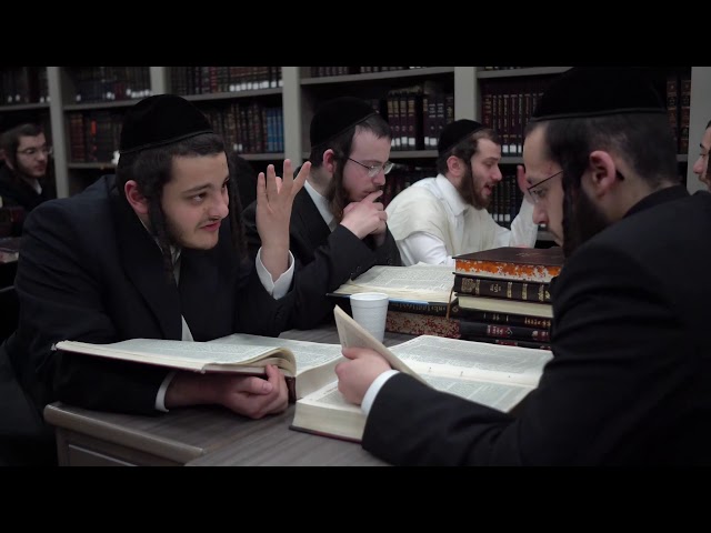 Learning in yeshiva