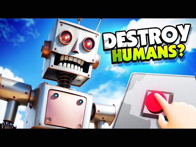 I Pressed the Button and A ROBOT Destroyed The PLANET! - House Broken VR