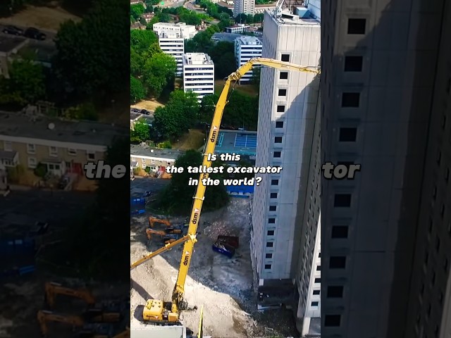 World’s tallest excavator?!