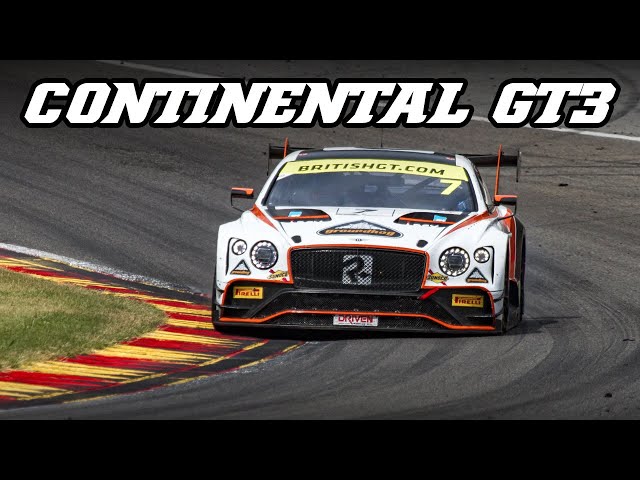 Bentley Continental GT3 - Monster V8 rumble (Spa 2019)