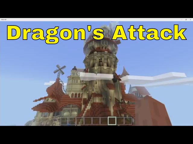Dragon's Attack  - World for Minecraft Windows 10 Edition