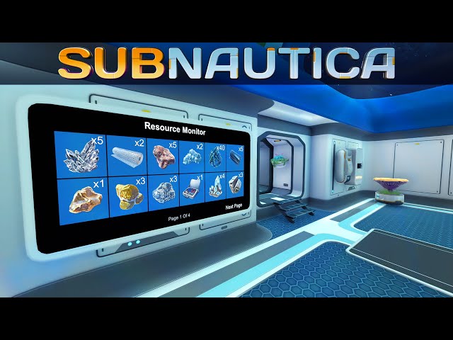 Subnautica 2.0 056 | Ressource Monitor & Decoration Mod | Gameplay