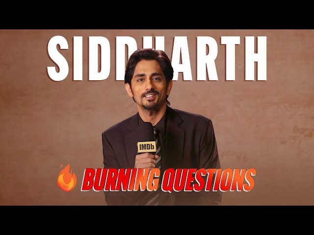 Siddharth on Shooting Chithha, His Favourite Films, Kamal Haasan and Much More!🎬🍿