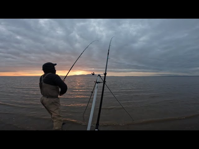 Sunset at Silloth | Solway Beach Fishing | Cumbria