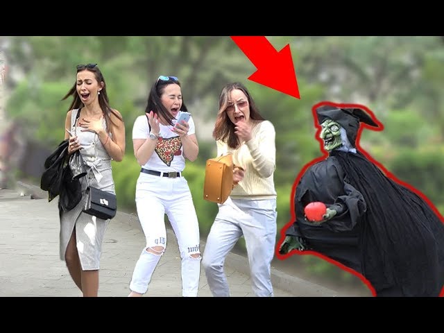 SCARY HALLOWEEN GHOST PRANK 👻 2019 - AWESOME REACTIONS - Best of Just For Laughs
