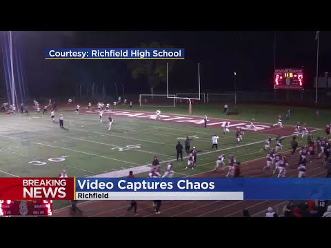 Gunfire reported at Richfield High School football game