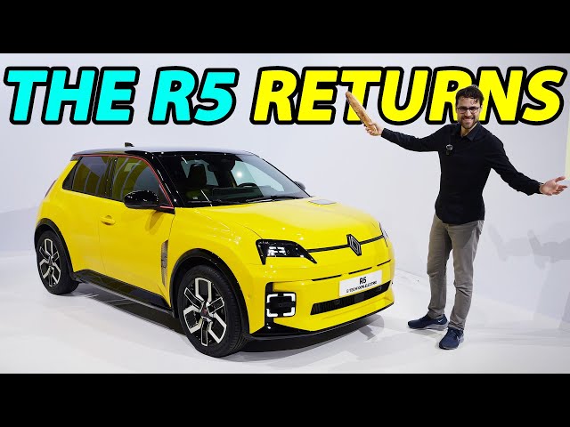 The legendary Renault 5 (R5) returns as affordable EV!