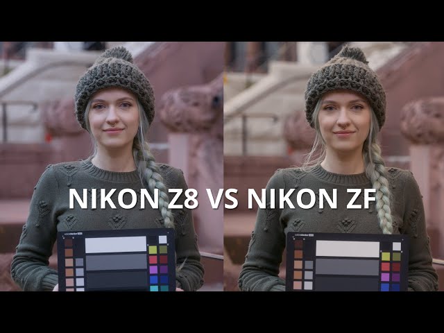 Nikon ZF vs Nikon Z8 Video Quality (Sharpness, Color, Noise)