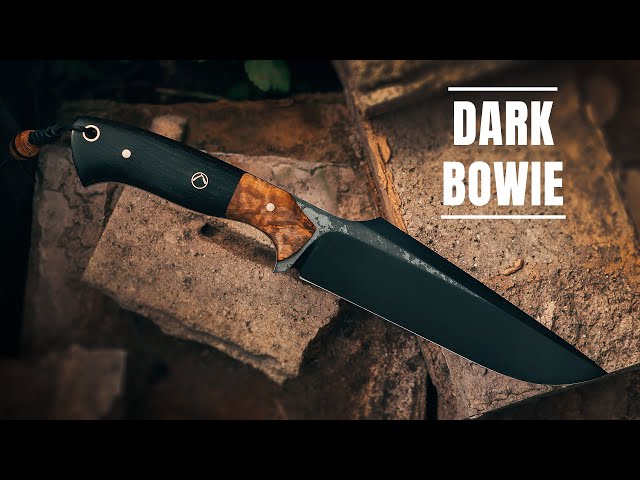 How about a fulltang DARK BOWIE? - Knife Making