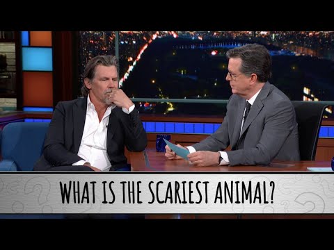 Josh Brolin Takes The Colbert Questionert, Part 1