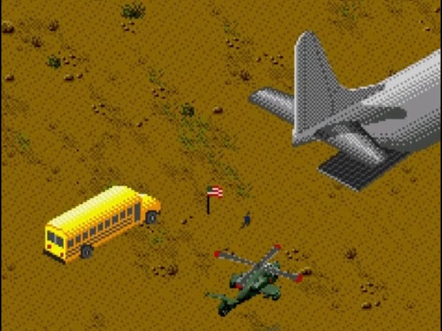 Desert Strike: Return To The Gulf - Stage 3 (Sega Genesis)