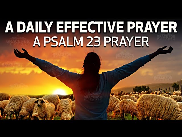 Psalm 23 - The Lord Is My Shepherd! A Daily Prayer To Ease Your Mind ᴴᴰ