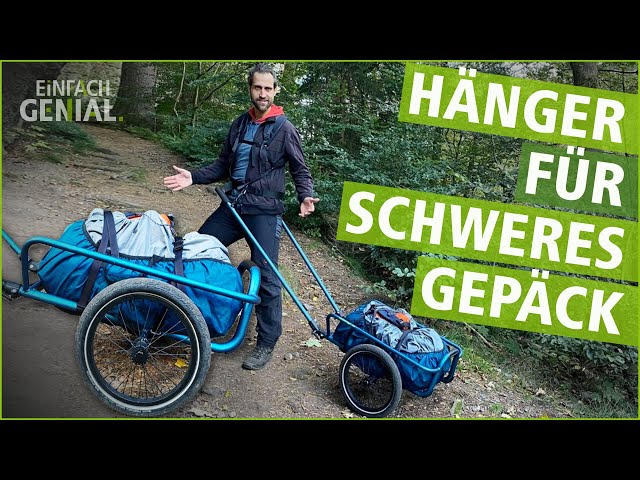 Rucksack im Wanderwagen: Ziehen statt Schleppen | Einfach Genial | MDR