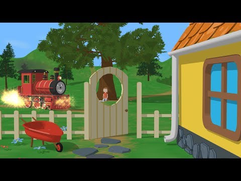 The Alphabet Adventure with Alice and Shawn the Train! - Learn Letters and Words!