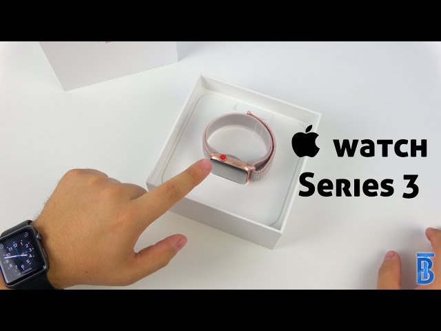 Apple Watch Series 3 LTE (Gold/Sport Loop/Pink Sand) Unboxing, Hands on & Vergleich - touchbenny