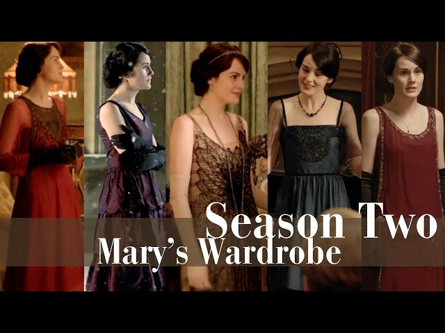 A Closer Look: Downton Abbey Every Outfit Lady Mary Wears in Season Two | Cultured Elegance