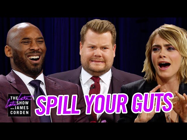 Spill Your Guts or Fill Your Guts w/ Kobe Bryant & Cara Delevingne
