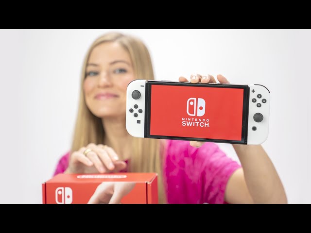 OLED Nintendo Switch Unboxing!