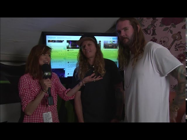 Dirty Heads Backstage at 97X NBT 14