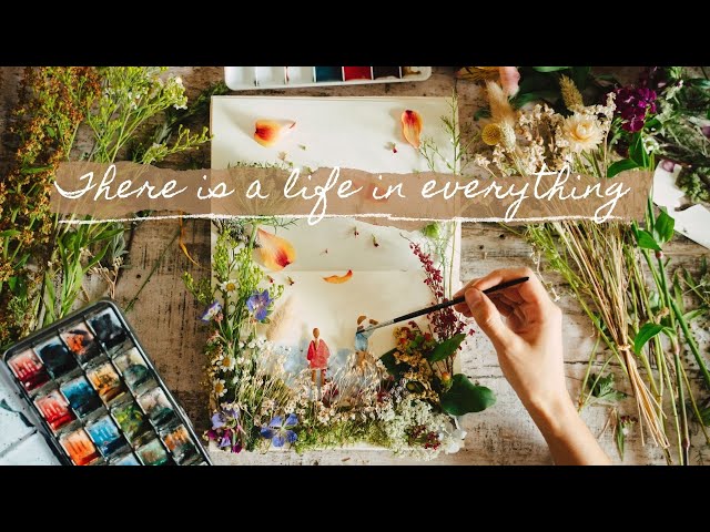 #8 How Art Journaling Heals My Soul: There is a life in everything