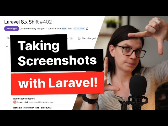 Taking Screenshots with Laravel! - Live Stream with Jess Archer
