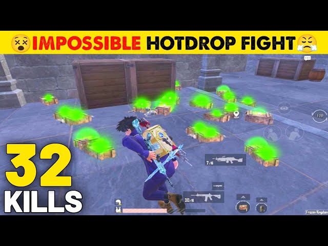 IMPOSSIBLE HOTDROP FIGHT IN BGMI SOLO VS SQUAD GAMEPLAY | BGMI BEST GAMEPLAY - LION x GAMING