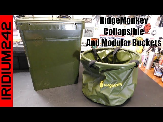 RidgeMonkey Collapsible And Modular Buckets