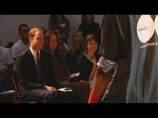 Prince William and Kate visit ex-offenders charity Only Connect