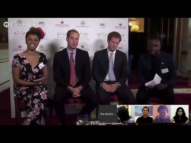 Google+ Hangout: The Queen's Young Leaders Programme Launch