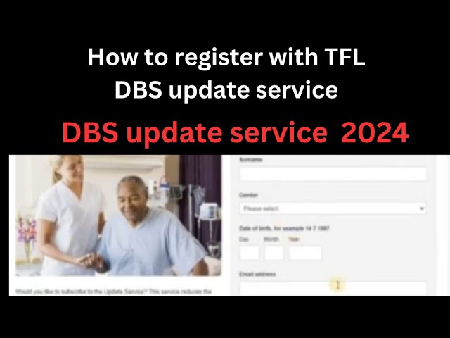 DBS update service 2024/ How to register with TFL DBS update service,sa pco